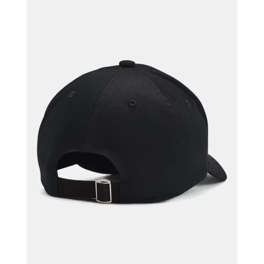 Under Armour Essential Boys Strapback Hat Black Canvas‎ Cap Cotton Polyester NWT